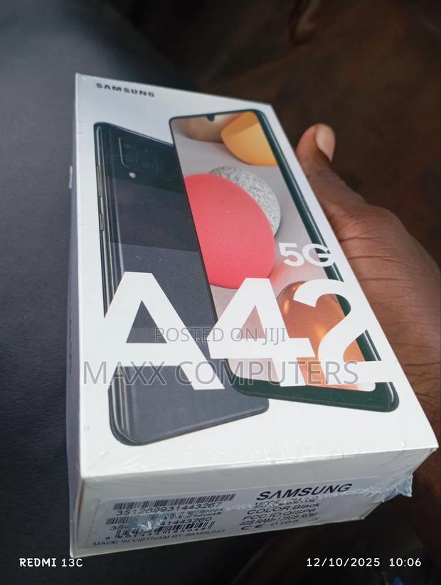 New Samsung Galaxy A42 5G 128 GB Black photo 4