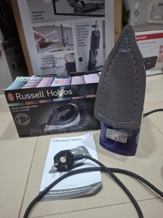 Russell Hobbs Easy Store Pro Plug & Wind Steam Iron....Uk🇬🇧 photo 2