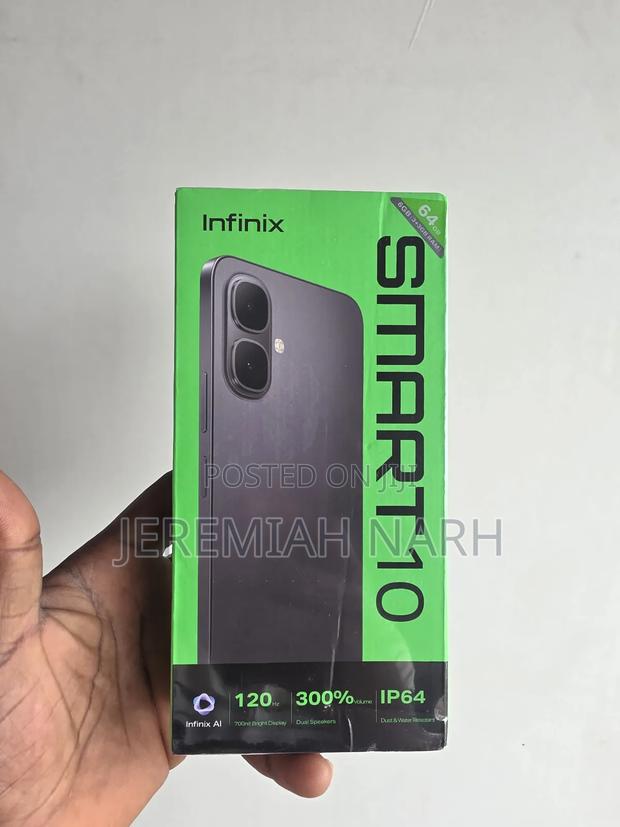 New Infinix Smart 10 64 GB Black