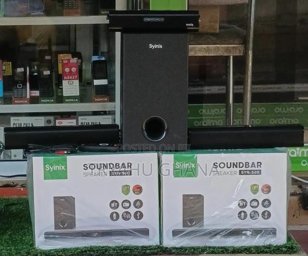 Powerful Syinix Syn-s60 Heavy Bass Soundbar With 15w×2 Speakers