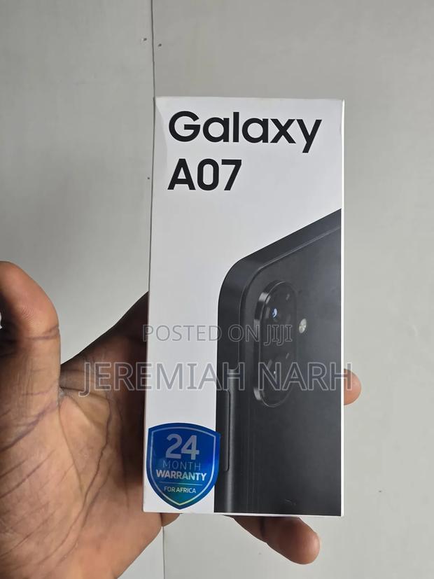 New Samsung Galaxy A07 4G 64 GB Black