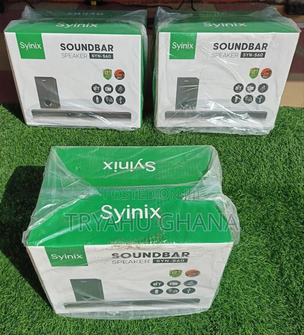 Syinix Syn-S60 Soundbar With 5.25” Subwoofer for Deep Bass · Photo 3