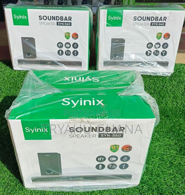 Syinix Syn-S60 Soundbar With 5.25” Subwoofer for Deep Bass · Photo 4