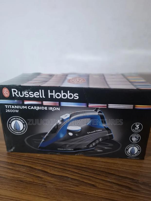 Russell Hobbs Titanium Carbide 2600w Steam Iron Uk