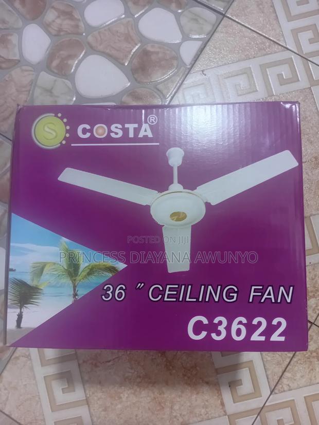 Costa Ceiling Fan(Medium Blade)(White) photo 2
