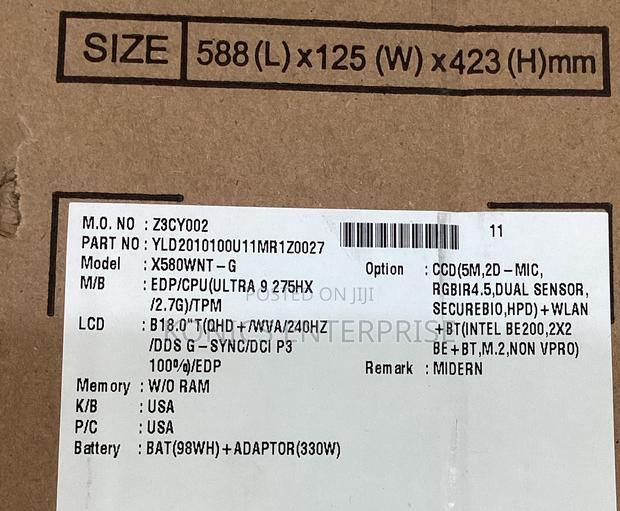 New Laptop 64GB Intel Core Ultra 9 SSD 1T photo 3