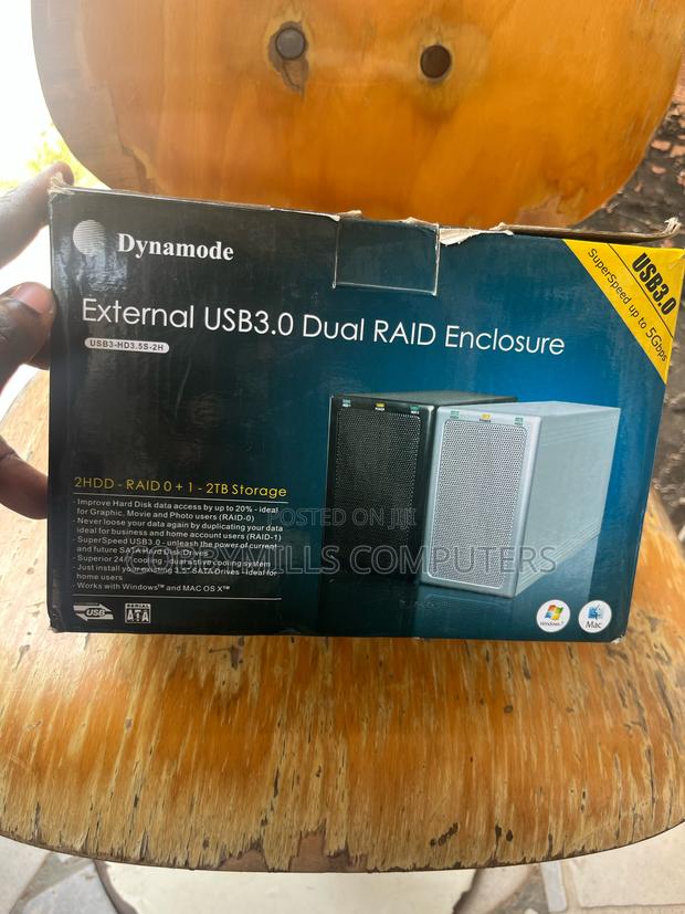 4tb Dynamode External Dual Raid Enclosure