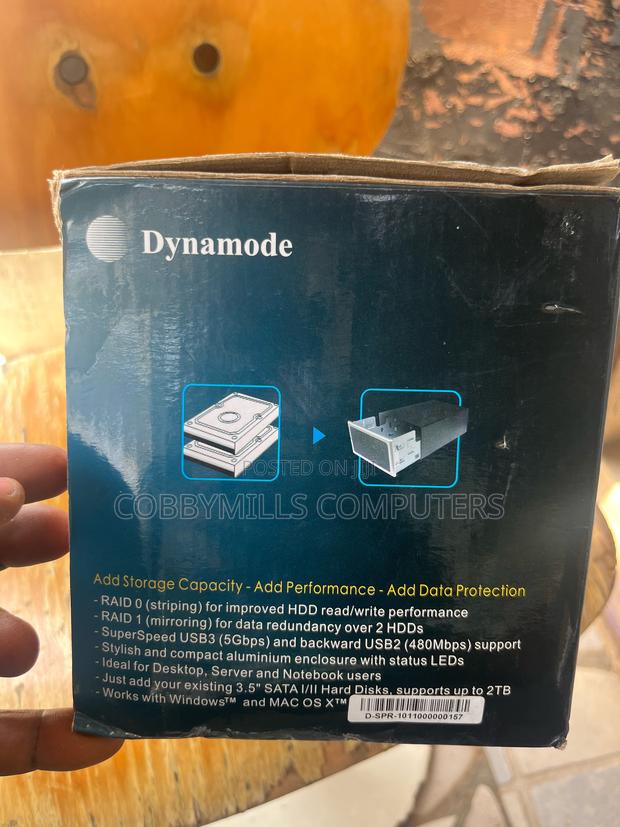 4tb Dynamode External Dual Raid Enclosure photo 2