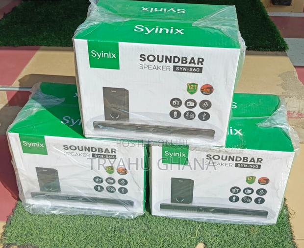 Syinix Syn-S60 Soundbar for Music, Movies Gaming-Tryahu Price in Gh · Photo 4