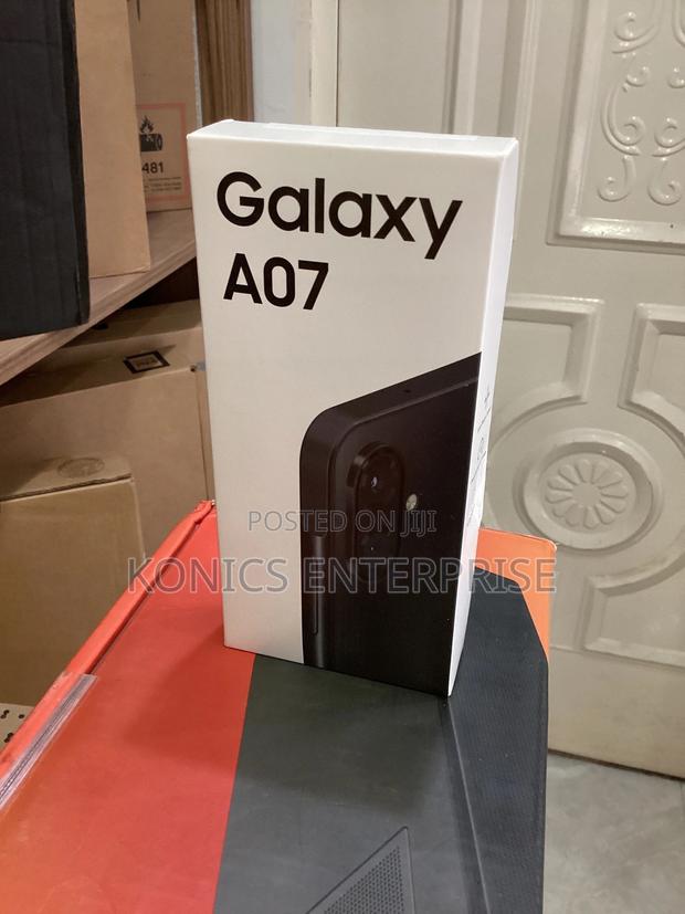 New Samsung Galaxy A07 4G 128 GB Black
