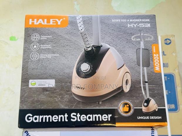 Longer Cleaning Sessions Haley 2000w Garment Steamer