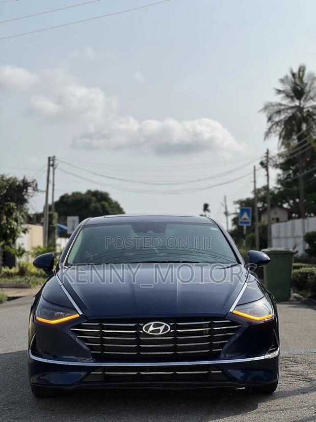 Hyundai Sonata N Line 2021 Blue photo 2