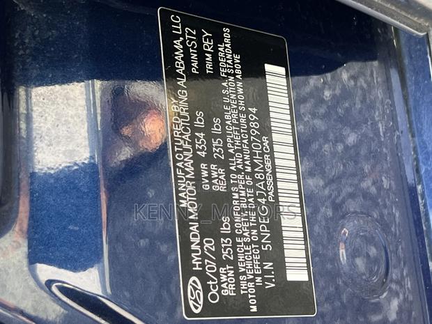 Hyundai Sonata N Line 2021 Blue photo 10
