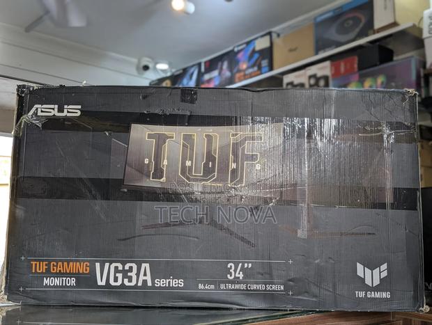 Asus Tuf Gaming Vg3a Curved Gaming Monitor 34" WQHD 180hz,1500r,Curved photo 2