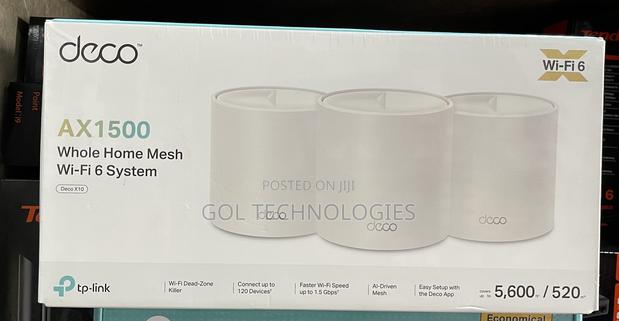 Tp-Link Deco Ax1500 Whole Home Mesh Wi-Fi 6 System Deco X10 (3-Pack) photo 2