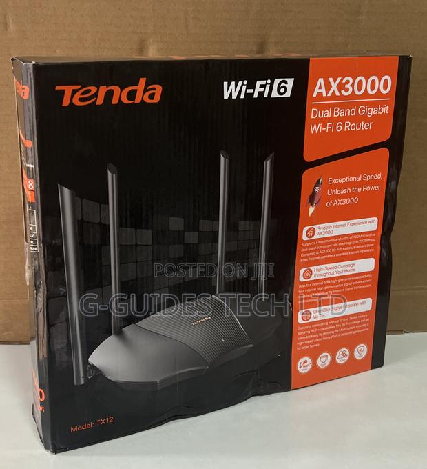 Tenda Ax3000 Dual Band Gigabit Wi-fi 6 Router Tx12 photo 4