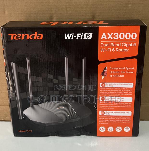 Tenda Ax3000 Dual Band Gigabit Wi-fi 6 Router Tx12 photo 5