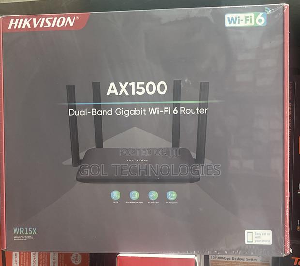 Ax1500 Dual-Band Gigabit Wi-Fi 6 Hikvision Wireless Router Wr15x