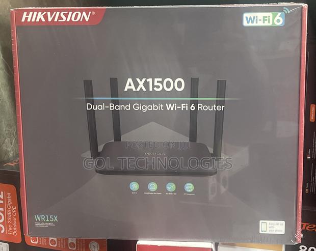 Ax1500 Dual-Band Gigabit Wi-Fi 6 Hikvision Wireless Router Wr15x photo 2
