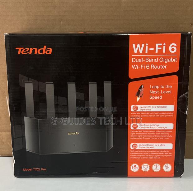 Tenda Tx2l Pro Ax1500 Dual-Band Gigabit Wi-Fi 6 Router