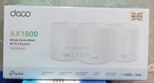 Tp-Link Deco Ax1800 Whole Home Mesh Wi-Fi 6 System Deco X20 (3-Pack)