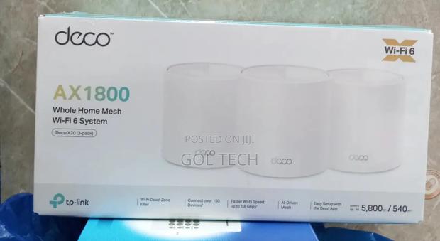 Tp-Link Deco Ax1800 Whole Home Mesh Wi-Fi 6 System Deco X20 (3-Pack) photo 2