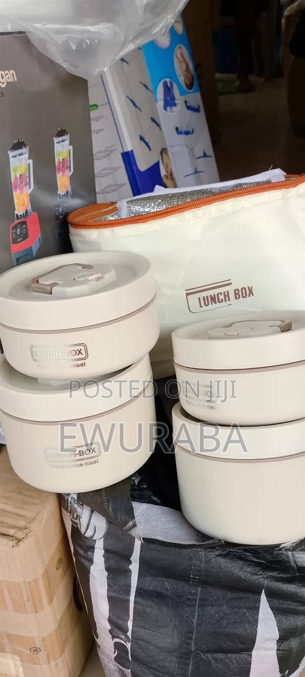 4layer Insulated Bento Lunch Box With Bag photo 3