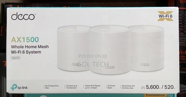 Tp-Link Deco Ax1500 Whole Home Mesh Wi-Fi 6 System Deco X10 (3-Pack) photo 2