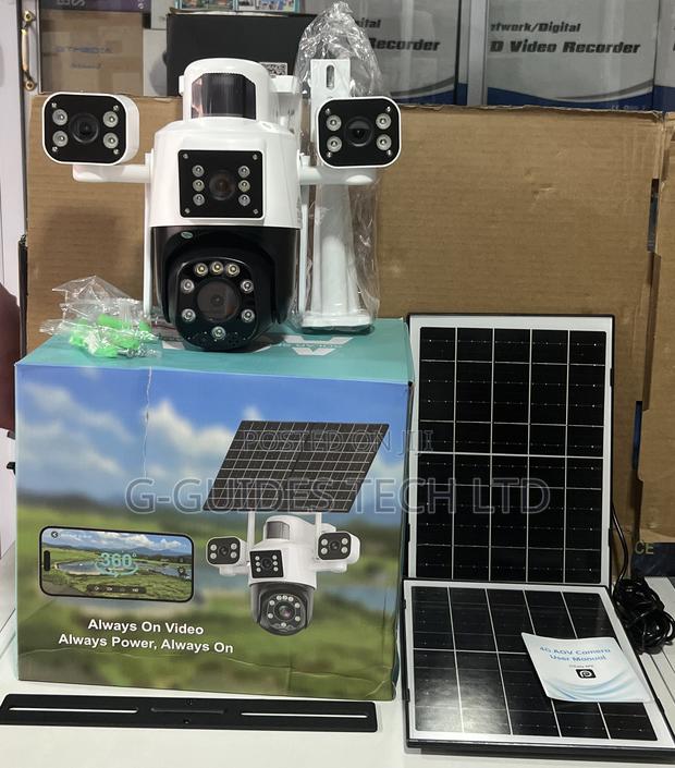 Aov 4g Solar PTZ Camera Four Lens 12mp, Aov 4g Solar 4-Lens Camera photo 5