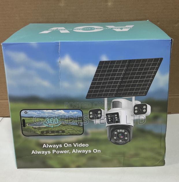 Aov 4g Solar PTZ Camera Four Lens 12mp, Aov 4g Solar 4-Lens Camera photo 6