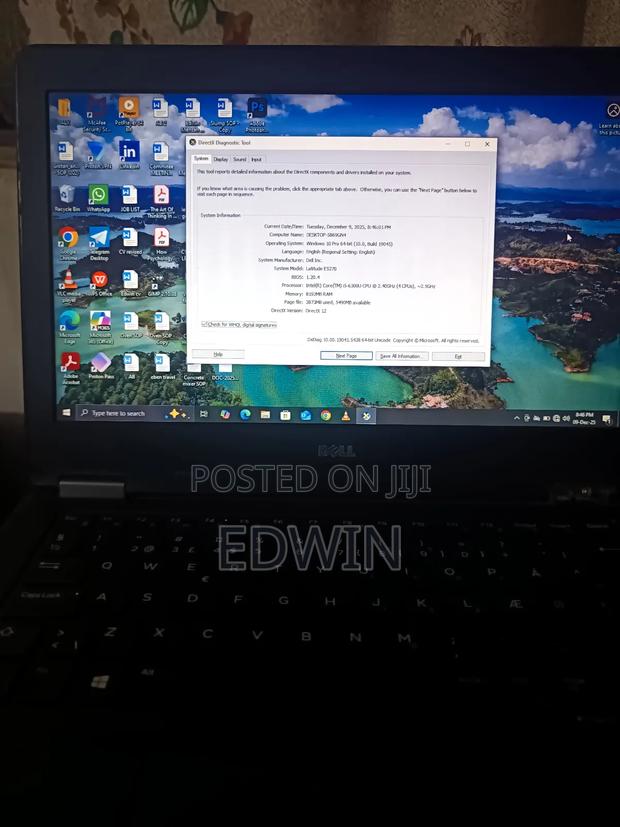 Laptop Dell Latitude 12 E5270 8GB Intel Core i5 SSD 256GB · Photo 4