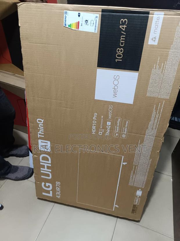 Lg 43ur78 Smart Uhd 4k Satellite Digital Led Tv