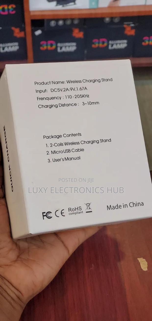 Phone Stand With Wireless Charger photo 5