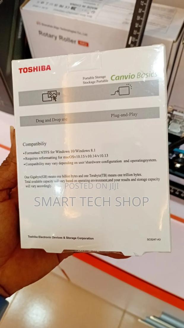 Toshiba Canvio Basics 2tb Portable Hard Drive Brand New photo 4