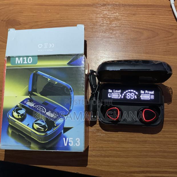 M10 V5.3 Wireless Earbuds – Powerful Bass + Led Smart Display photo 3