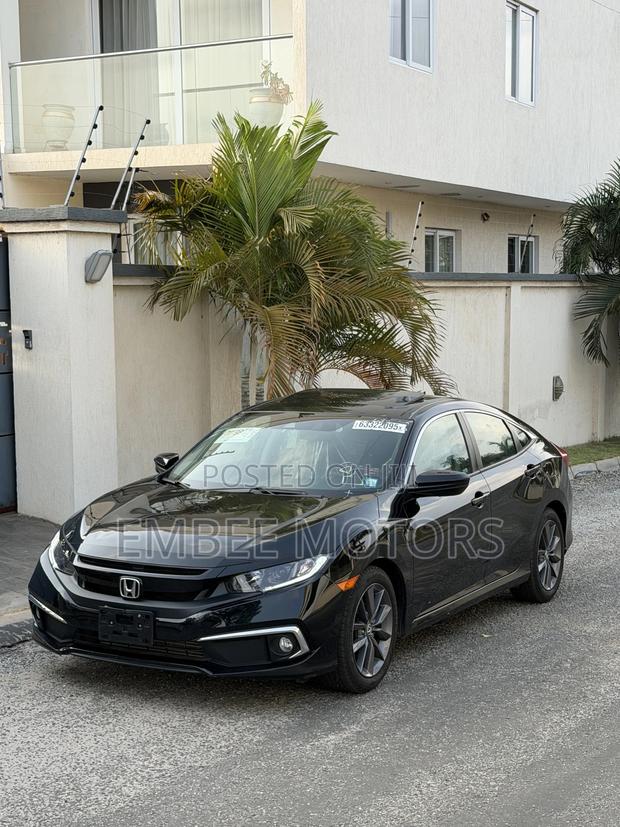 Honda Civic EX Sedan 2020 Black