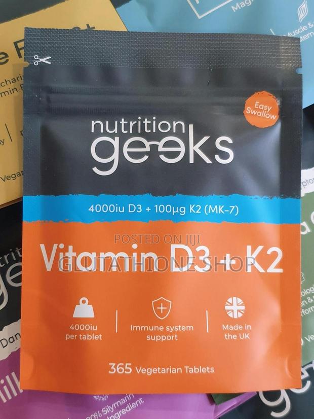 Nutrition Geeks Vit D3 Mk7 Supplement · Photo 2