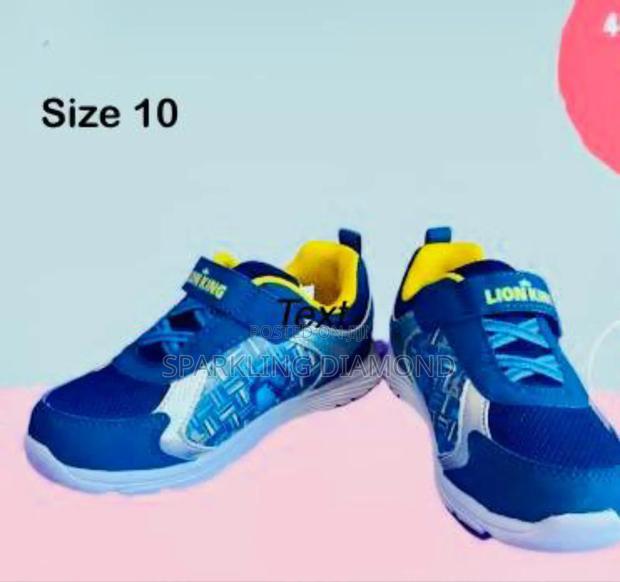 Durable Lion King Sneakers For Kids - Size 10