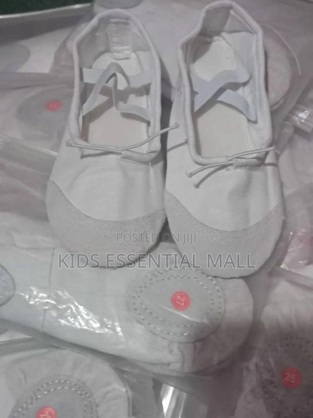 White Ballet Shoes Size 25 to 40