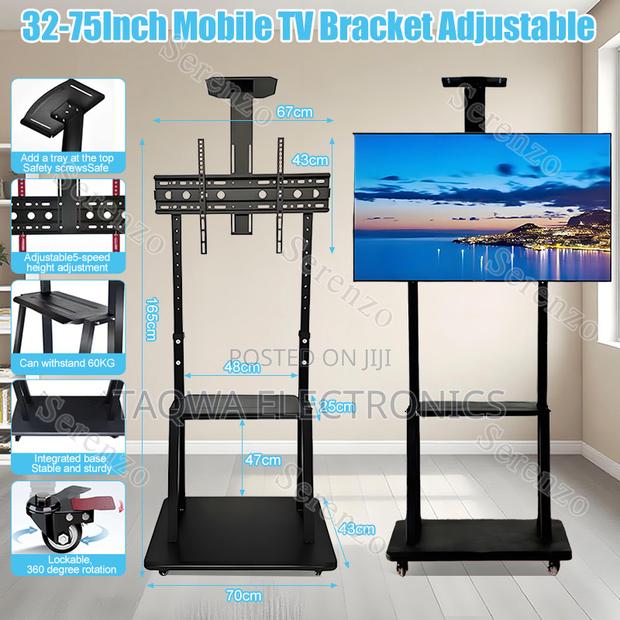 Modern Heights Adjustable Tv Stand 32-75 Inch · Photo 2