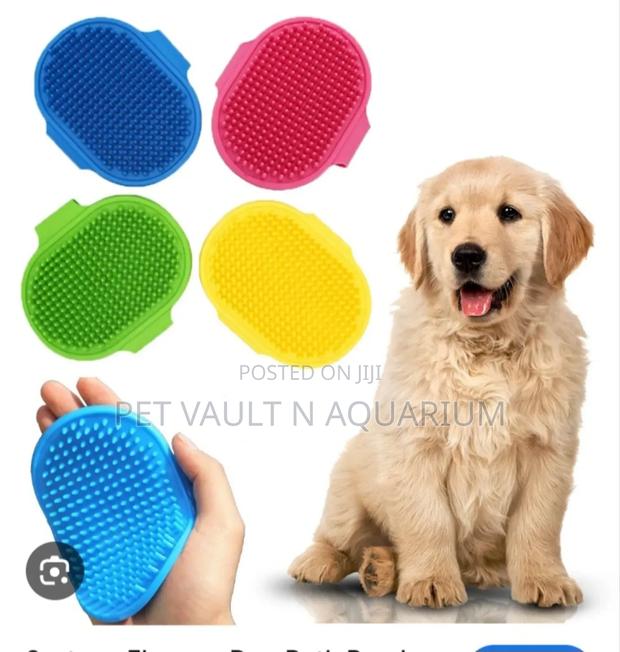 Bath Silicon Brush for Dogs N Cat · Photo 2