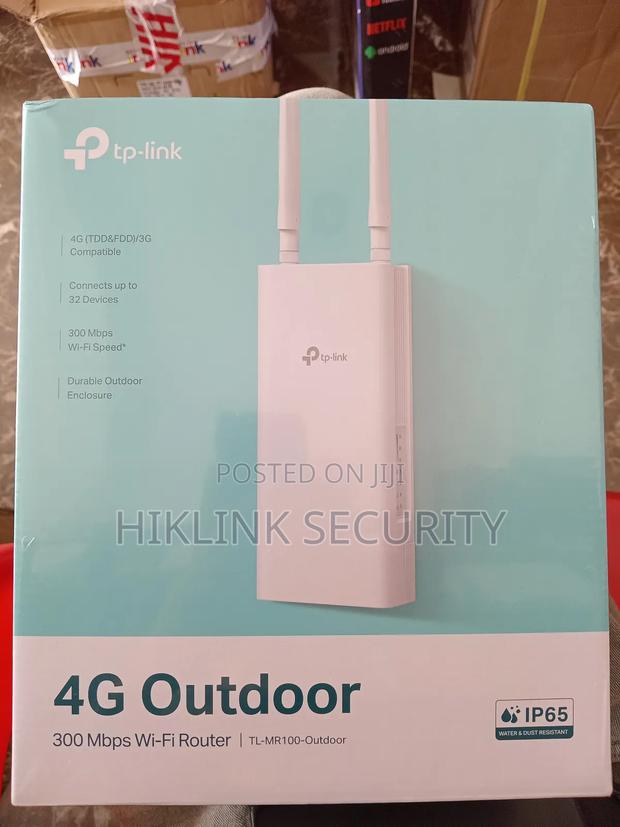 Tp-Link 4g Outdoor Wifi Router Tl-Mr100