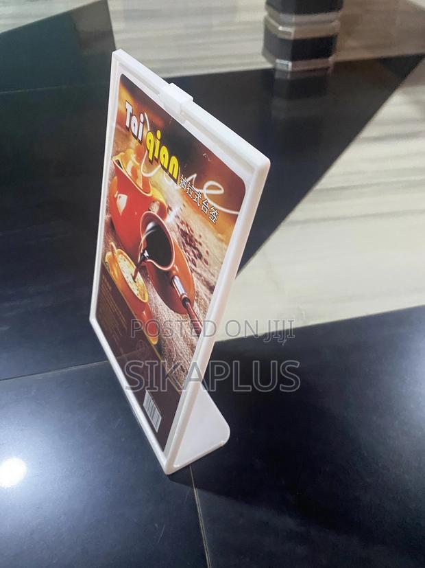 A5 Size L-Shaped Table Talker/Flyer Stand · Photo 3