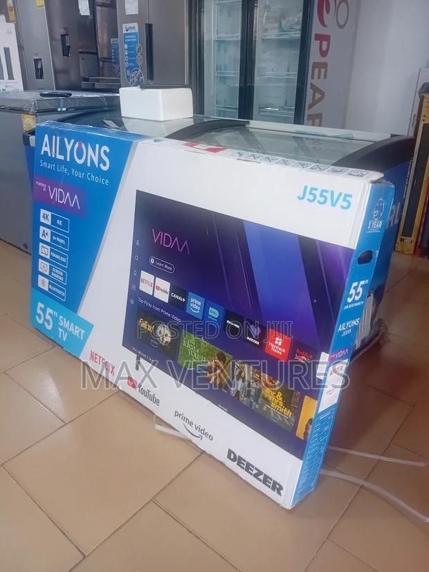 Ailyons J55v5 55" Smart Tv – Crys*Tal P*Icture · Photo 4
