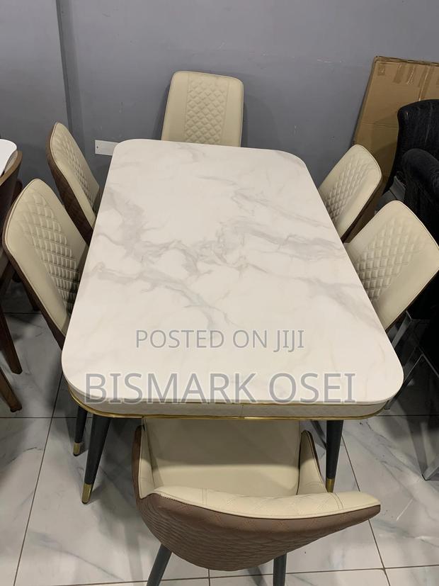 A Beautiful 6 Seater Dining Table, With a Golden Designs photo 2
