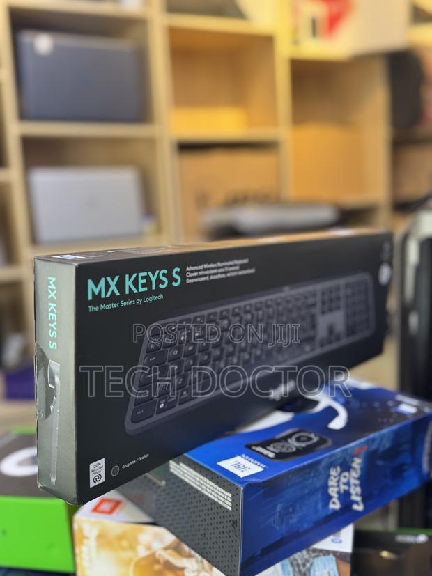 Logitech Mx Keys S Wireless Keyboard – Graphite, Backlit photo 2