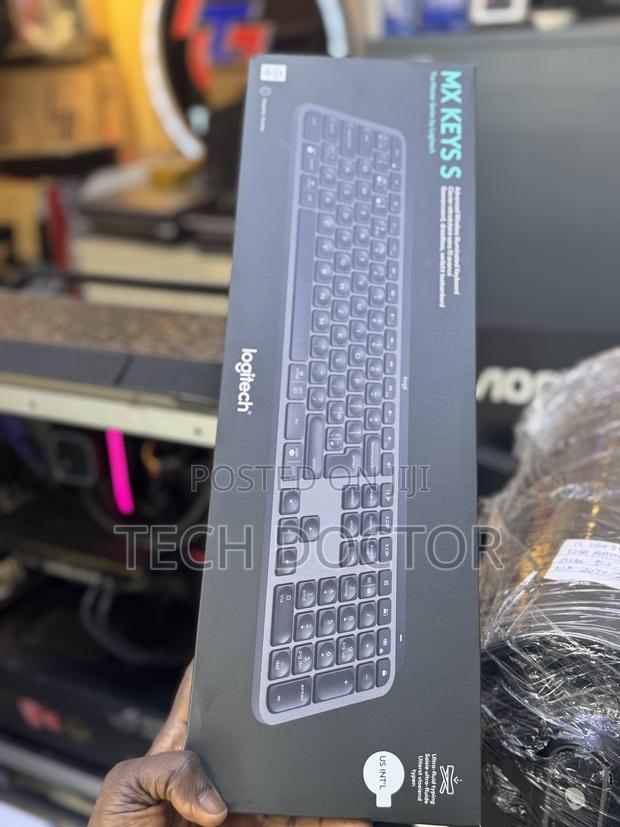 Logitech Mx Keys S Wireless Keyboard – Graphite, Backlit photo 5