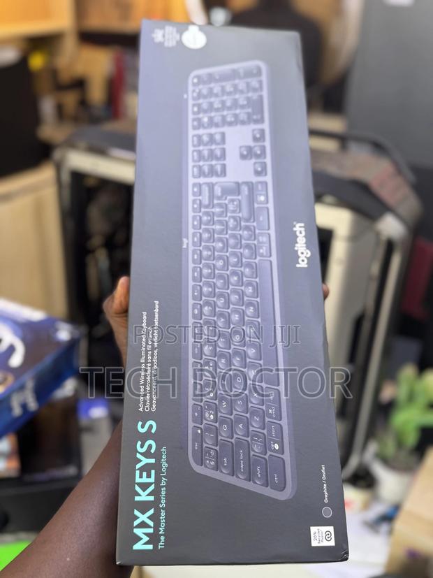 Logitech Mx Keys S Wireless Keyboard – Graphite, Backlit photo 3
