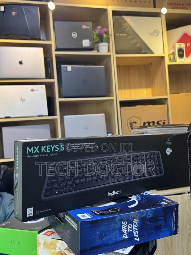 Logitech Mx Keys S Wireless Keyboard – Graphite, Backlit photo 4