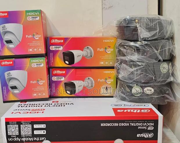 4 Channel Analogue CCTV Camera With Full Colour and Audio
